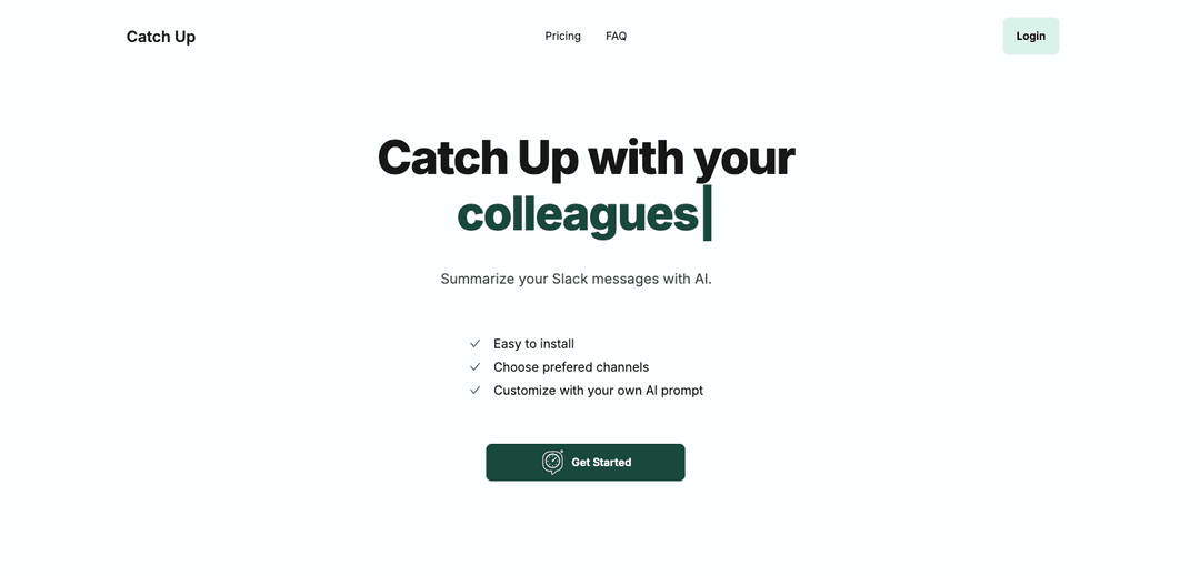 AI Slack bot startup