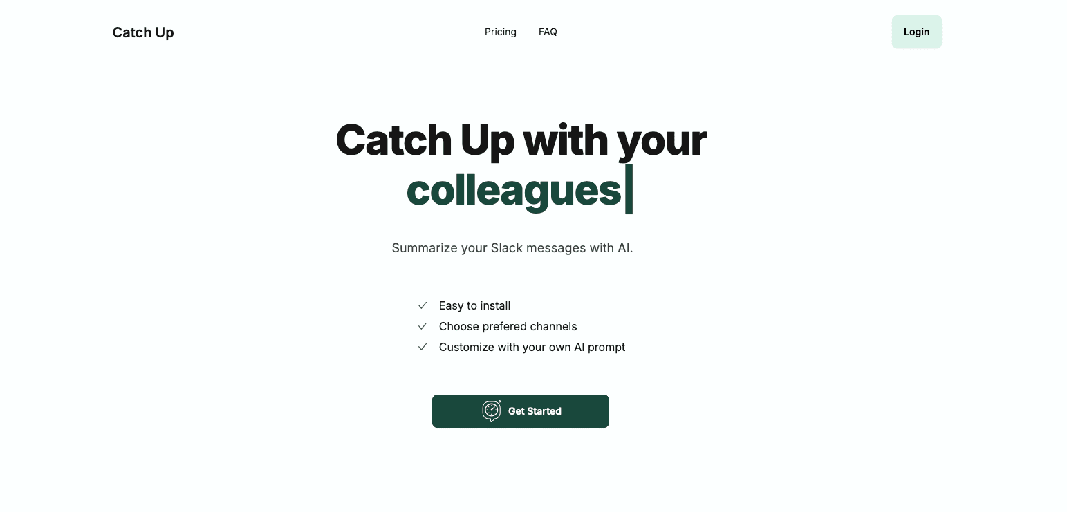 AI Slack bot startup