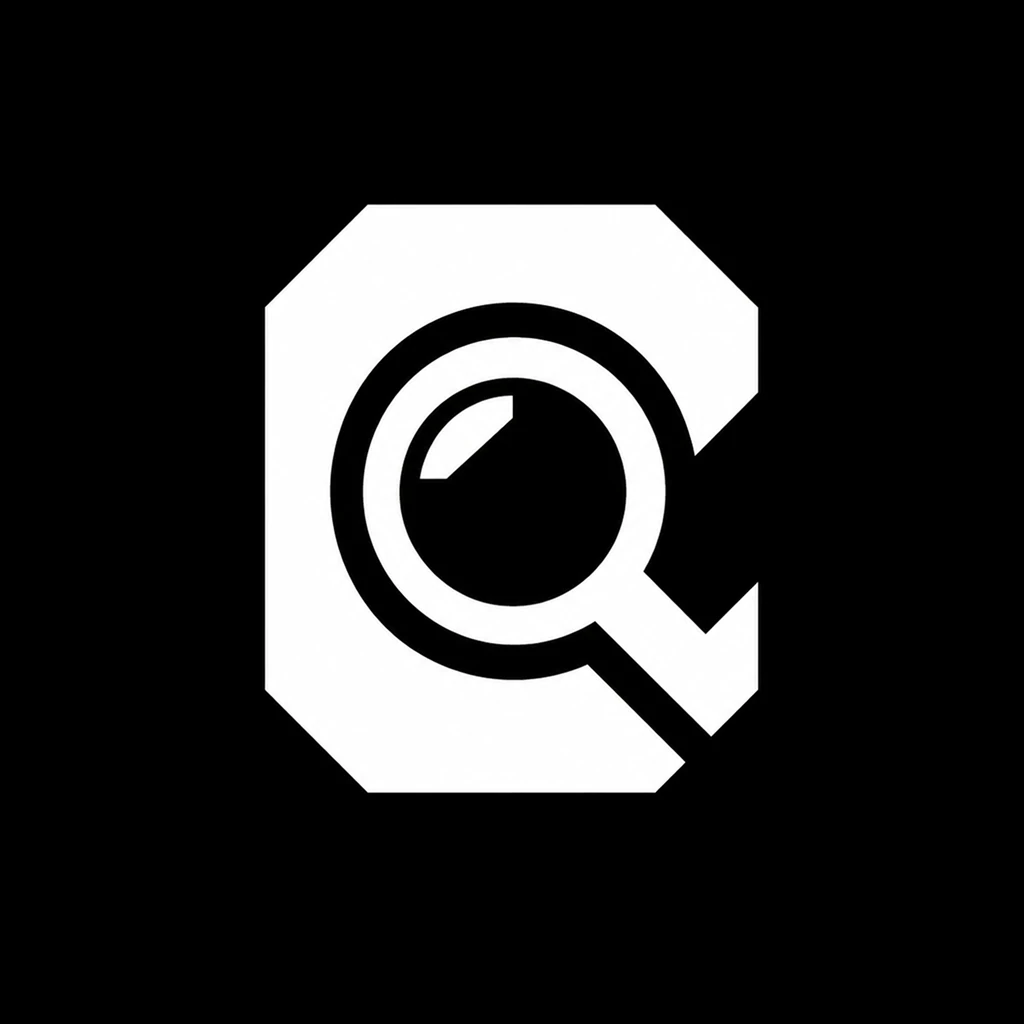 The Codiclens app icon: a white octagonal C with a magnifying glass on black.